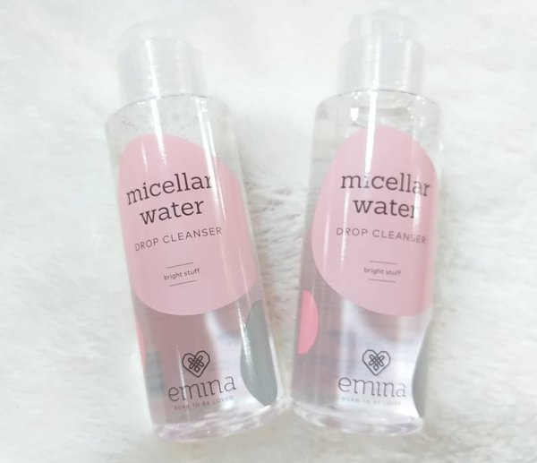 Jual Emina Micellar Water Drop Cleanser Bright Stuff 100ml di Lapak Cleo  Hub | Bukalapak